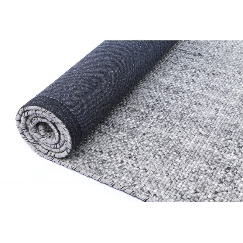 Cobble Weave Grey Rug