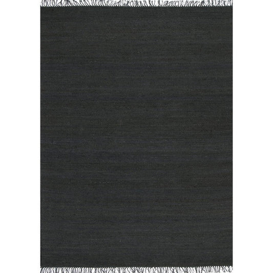 Pemba Jute Black Rug