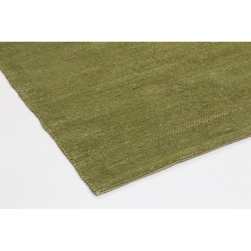 Pemba Cotton Chenille Olive Rug