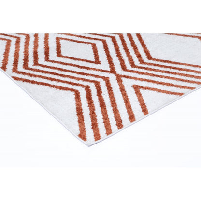 Primo Kudos Terracotta-Grey Rug