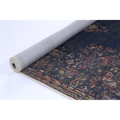 Zarina Diamond Navy Rug