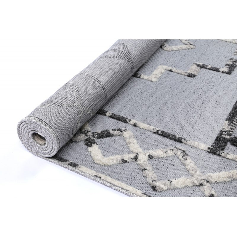 Archer Marrakech Rug Silver